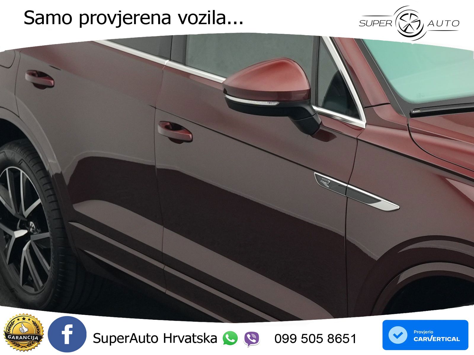 Volkswagen Touareg 3.0 V6 TDI (231 KS) 4MOTION Tiptronic R-Line ZRAČNI+ACC+GR SJED+KAM