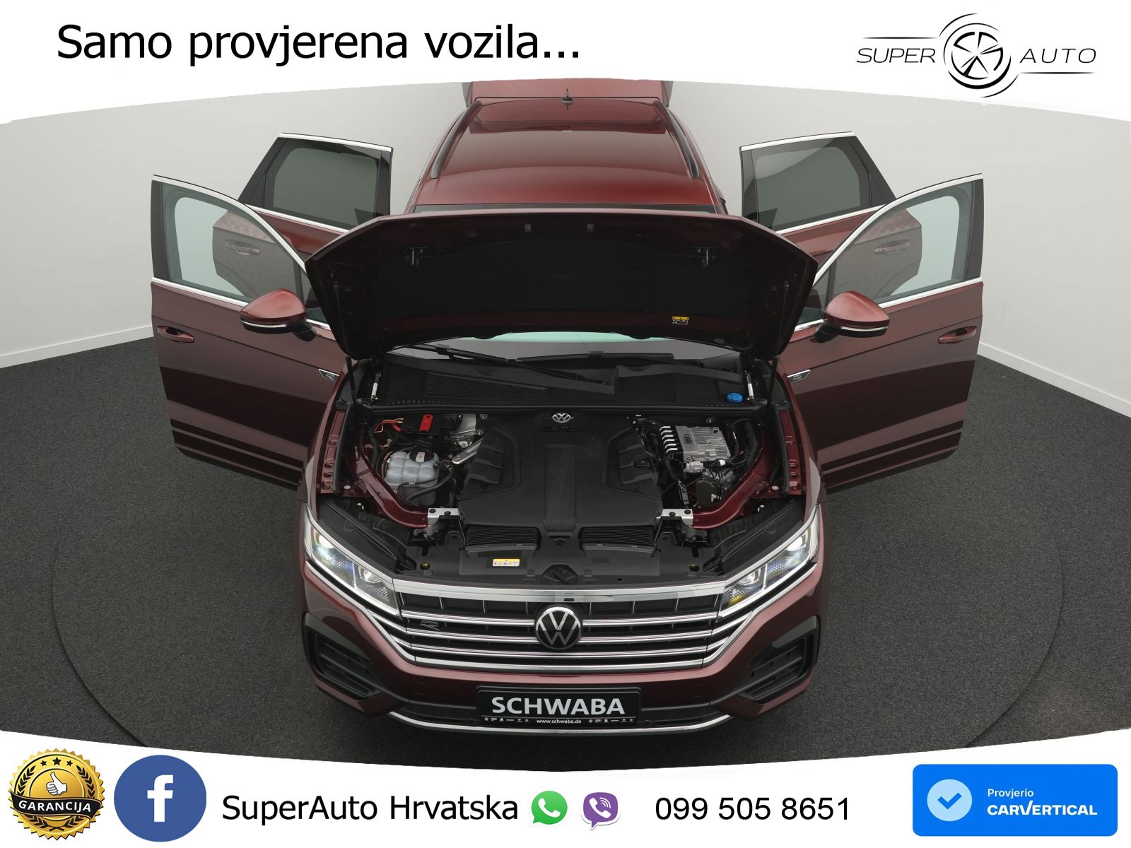 Volkswagen Touareg 3.0 V6 TDI (231 KS) 4MOTION Tiptronic R-Line ZRAČNI+ACC+GR SJED+KAM