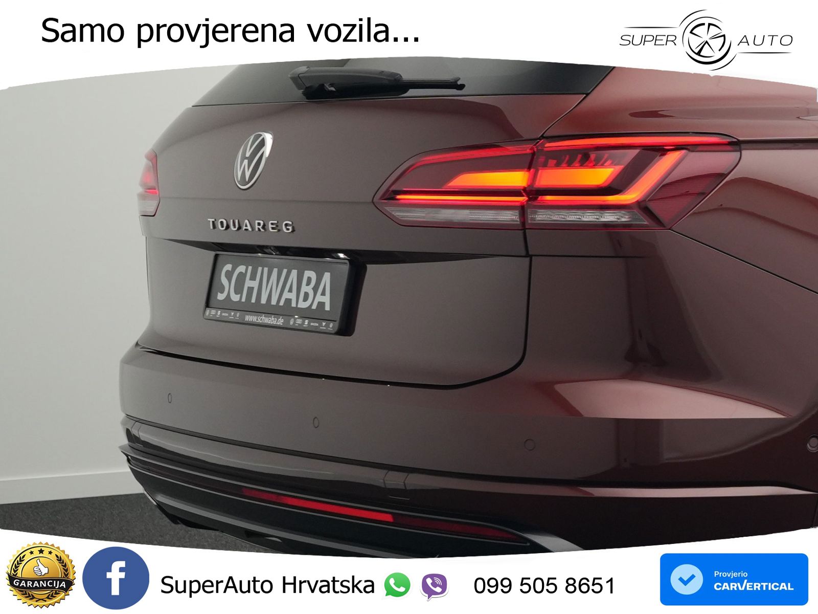 Volkswagen Touareg 3.0 V6 TDI (231 KS) 4MOTION Tiptronic R-Line ZRAČNI+ACC+GR SJED+KAM