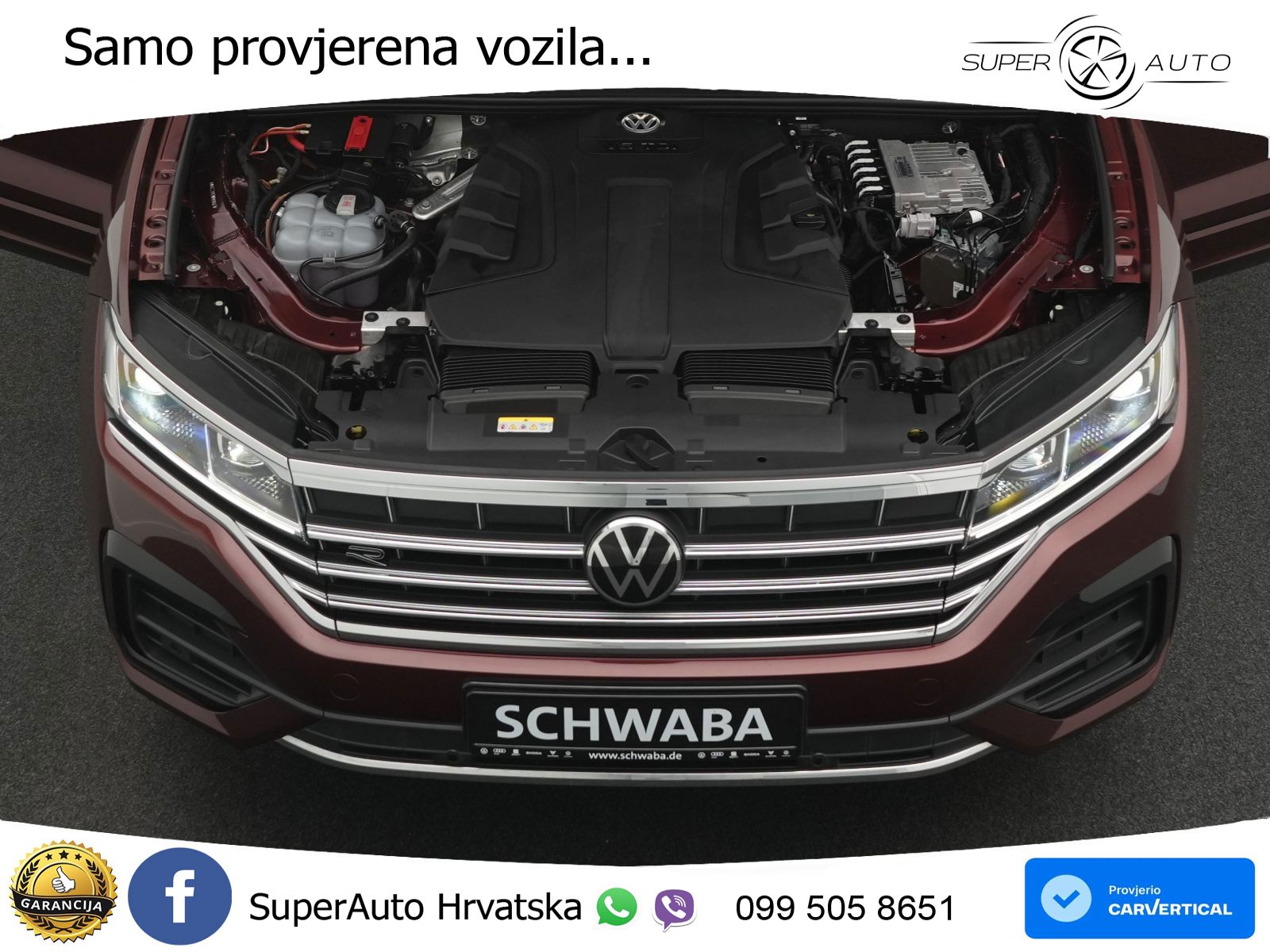 Volkswagen Touareg 3.0 V6 TDI (231 KS) 4MOTION Tiptronic R-Line ZRAČNI+ACC+GR SJED+KAM
