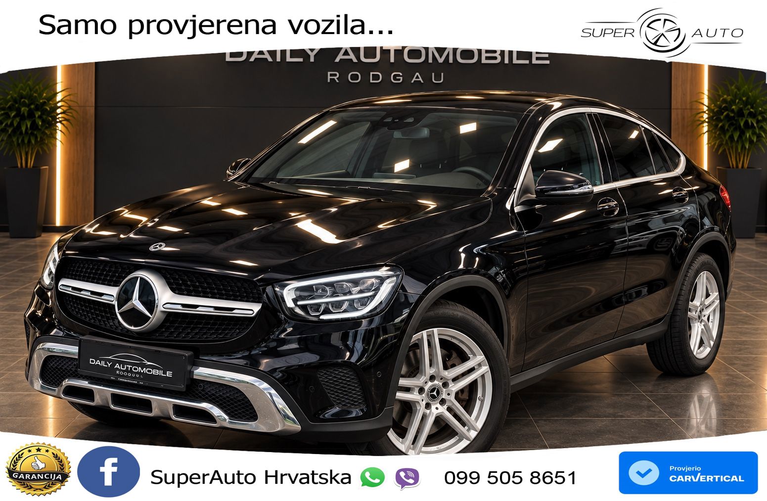Mercedes GLC 220d (194 KS) 4MATIC G-TRONIC LED+ACC