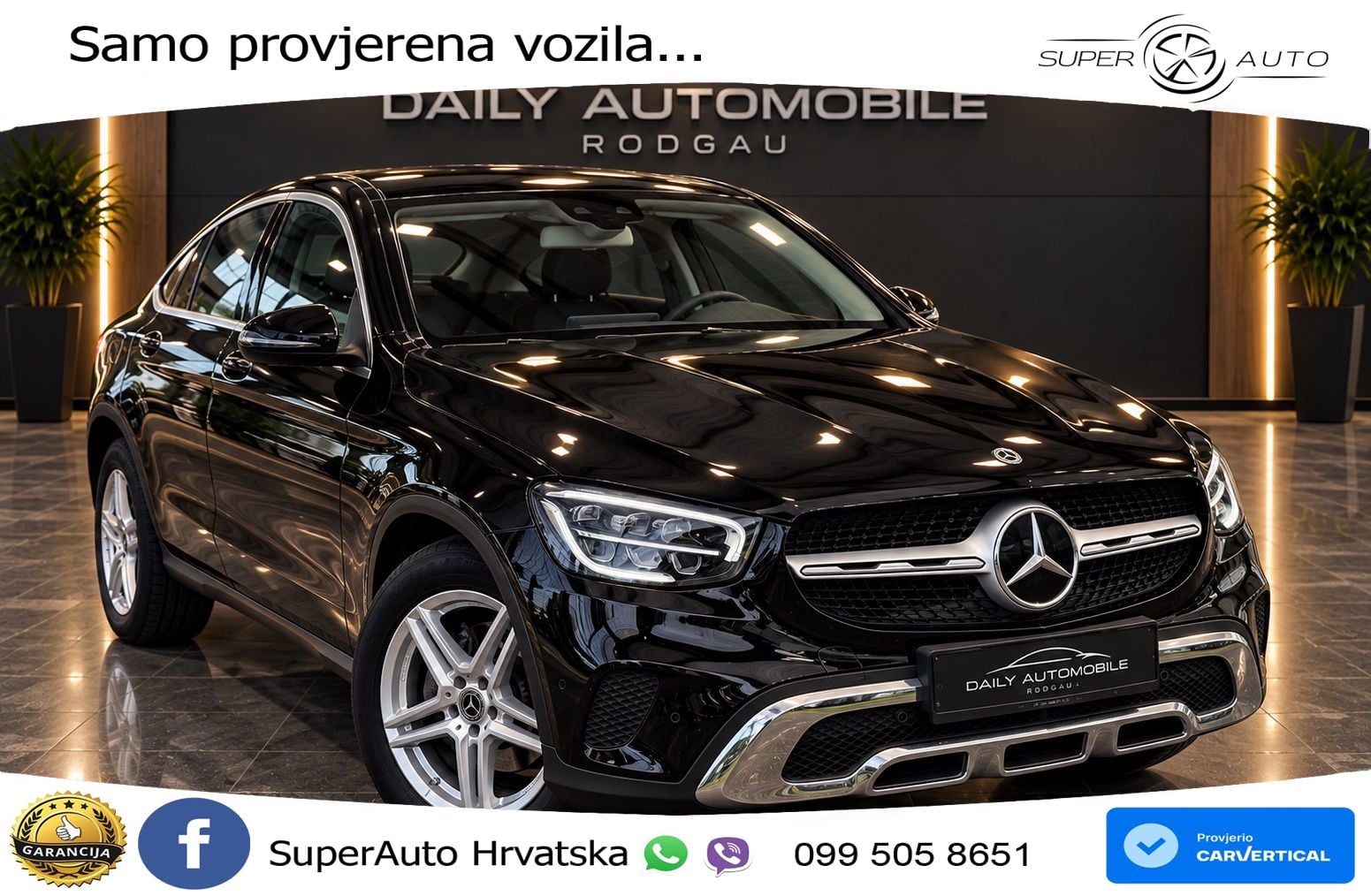 Mercedes GLC 220d (194 KS) 4MATIC G-TRONIC LED+ACC