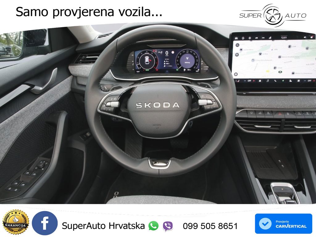 Škoda Octavia Combi 1.5 TSI (150 KS) DSG LED+GR SJED+ACC