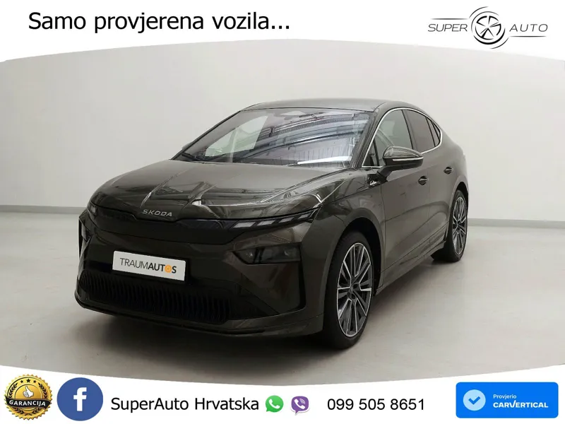 Škoda Enyaq Coupe 85x 82 kWh (299 KS) AWD LED+GR SJED+ACC