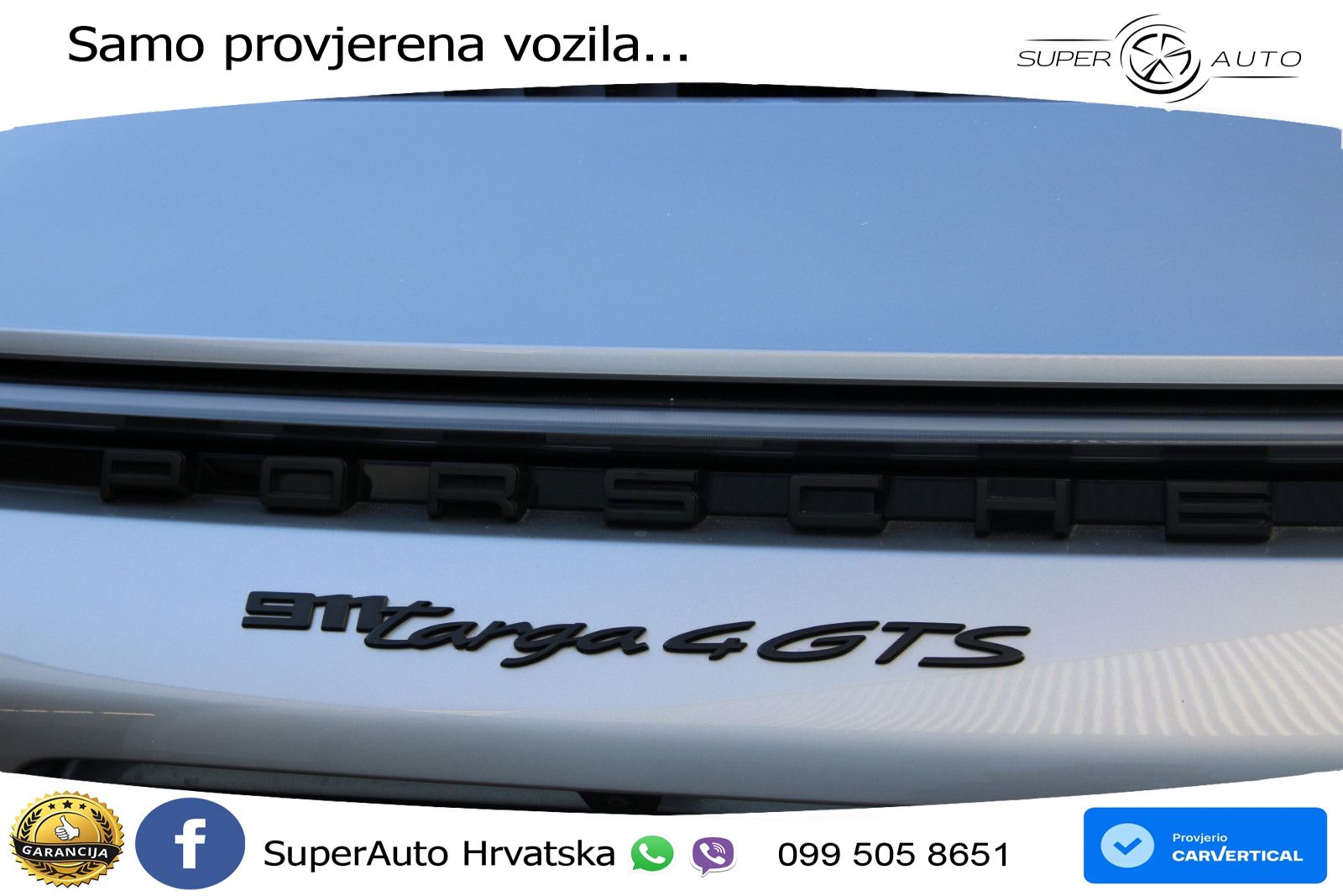 Porsche 911 Targa 4 GTS 3.0 (480 KS) PDK LED+GR SJED+ACC