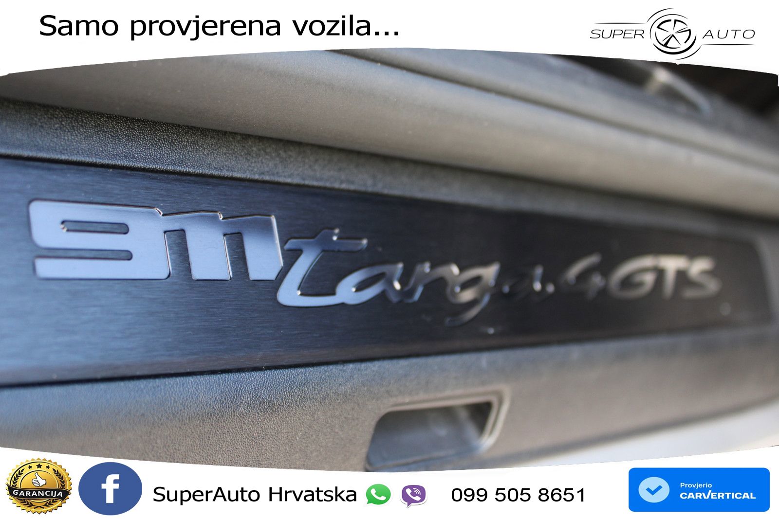 Porsche 911 Targa 4 GTS 3.0 (480 KS) PDK LED+GR SJED+ACC