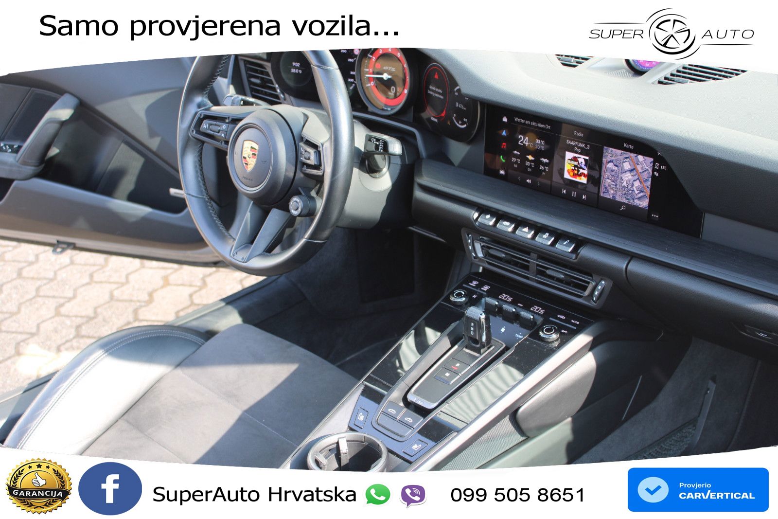Porsche 911 Targa 4 GTS 3.0 (480 KS) PDK LED+GR SJED+ACC