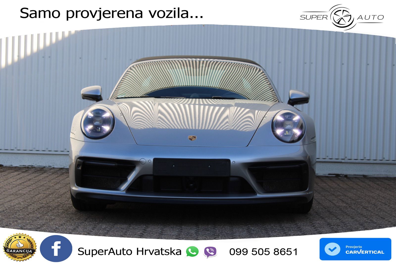 Porsche 911 Targa 4 GTS 3.0 (480 KS) PDK LED+GR SJED+ACC