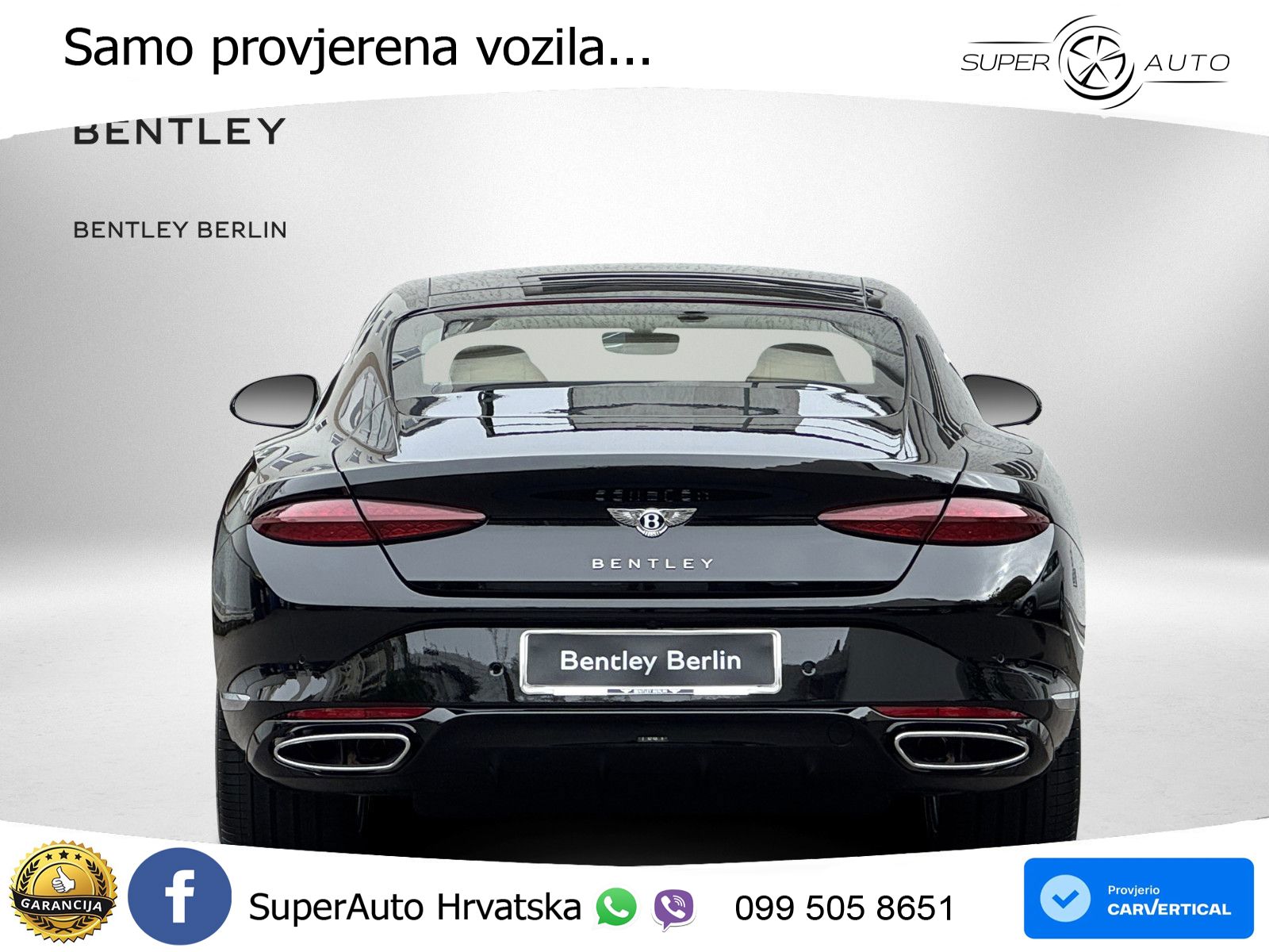 Bentley Continental GT IV 4.0 V8 TFSi (680 KS) AWD DCT LED+GR SJED+ACC