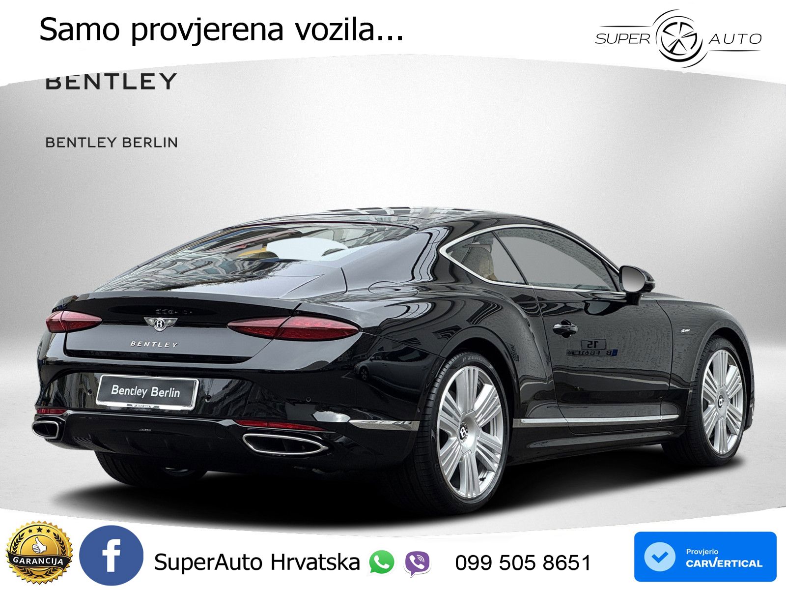Bentley Continental GT IV 4.0 V8 TFSi (680 KS) AWD DCT LED+GR SJED+ACC