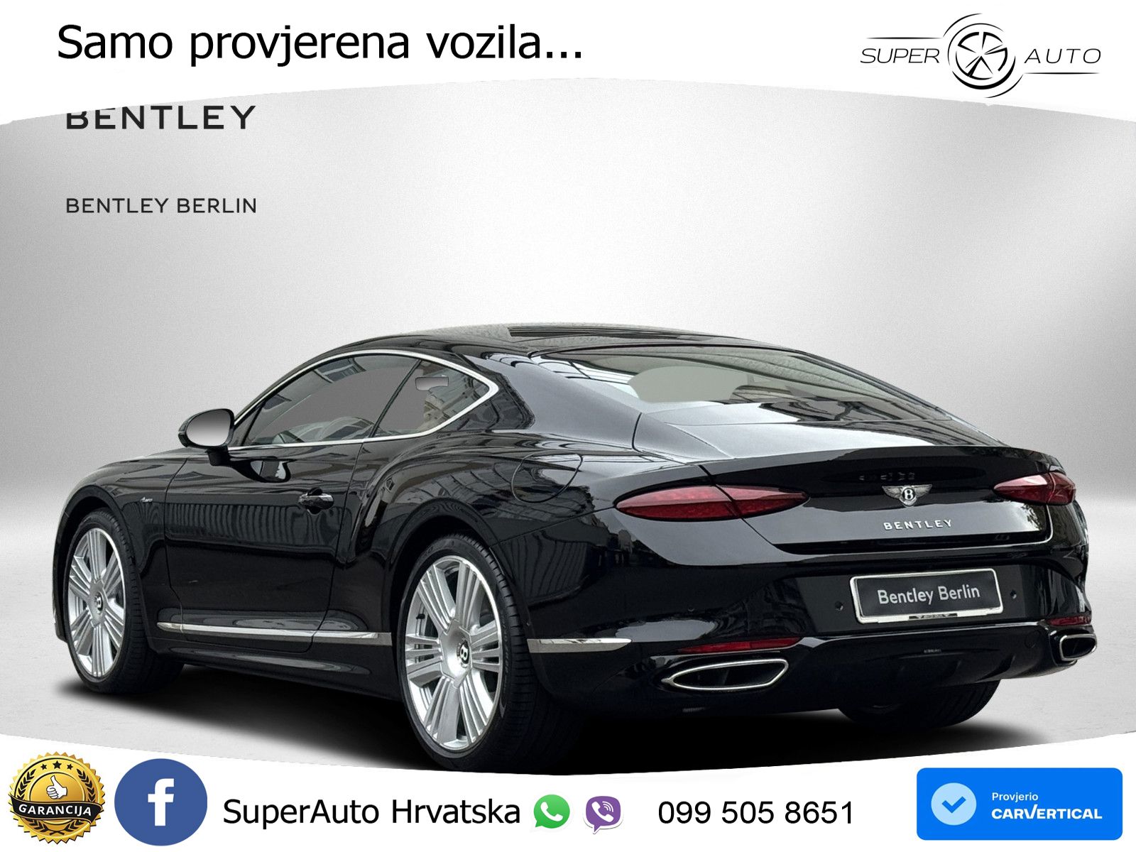 Bentley Continental GT IV 4.0 V8 TFSi (680 KS) AWD DCT LED+GR SJED+ACC
