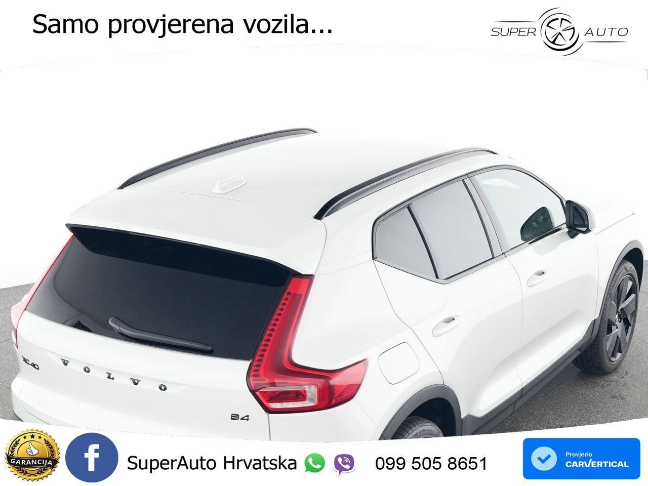 Volvo XC40 2.0 B4 197 KS Automatic LED+GR SJED+ACC