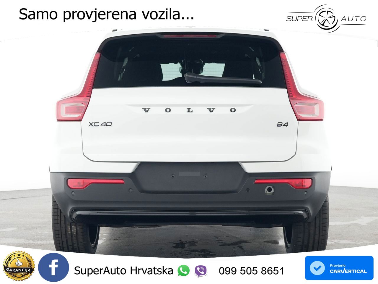 Volvo XC40 2.0 B4 197 KS Automatic LED+GR SJED+ACC