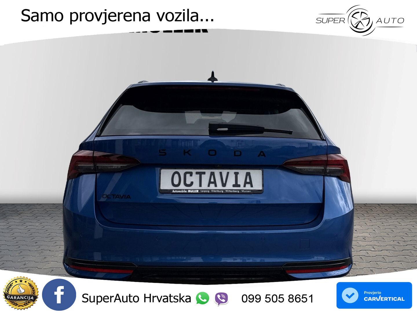 Škoda Octavia Combi 1.5 TSI (150 KS) DSG SportLine LED+GR SJED+ACC