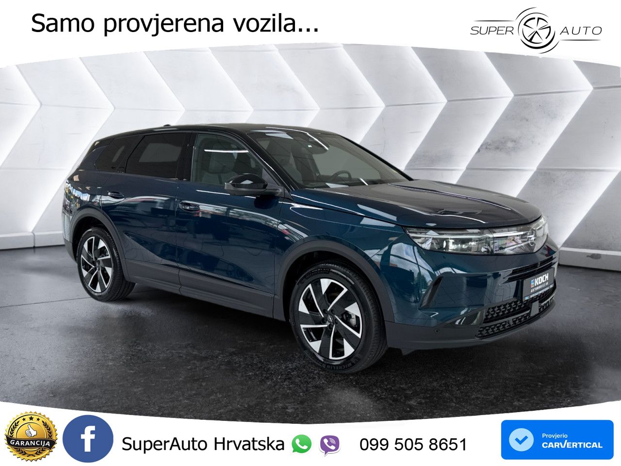 Opel Grandland 1.2 Turbo (145 KS) Hybrid eDCT GS MATRIX+GR SJED+KAM