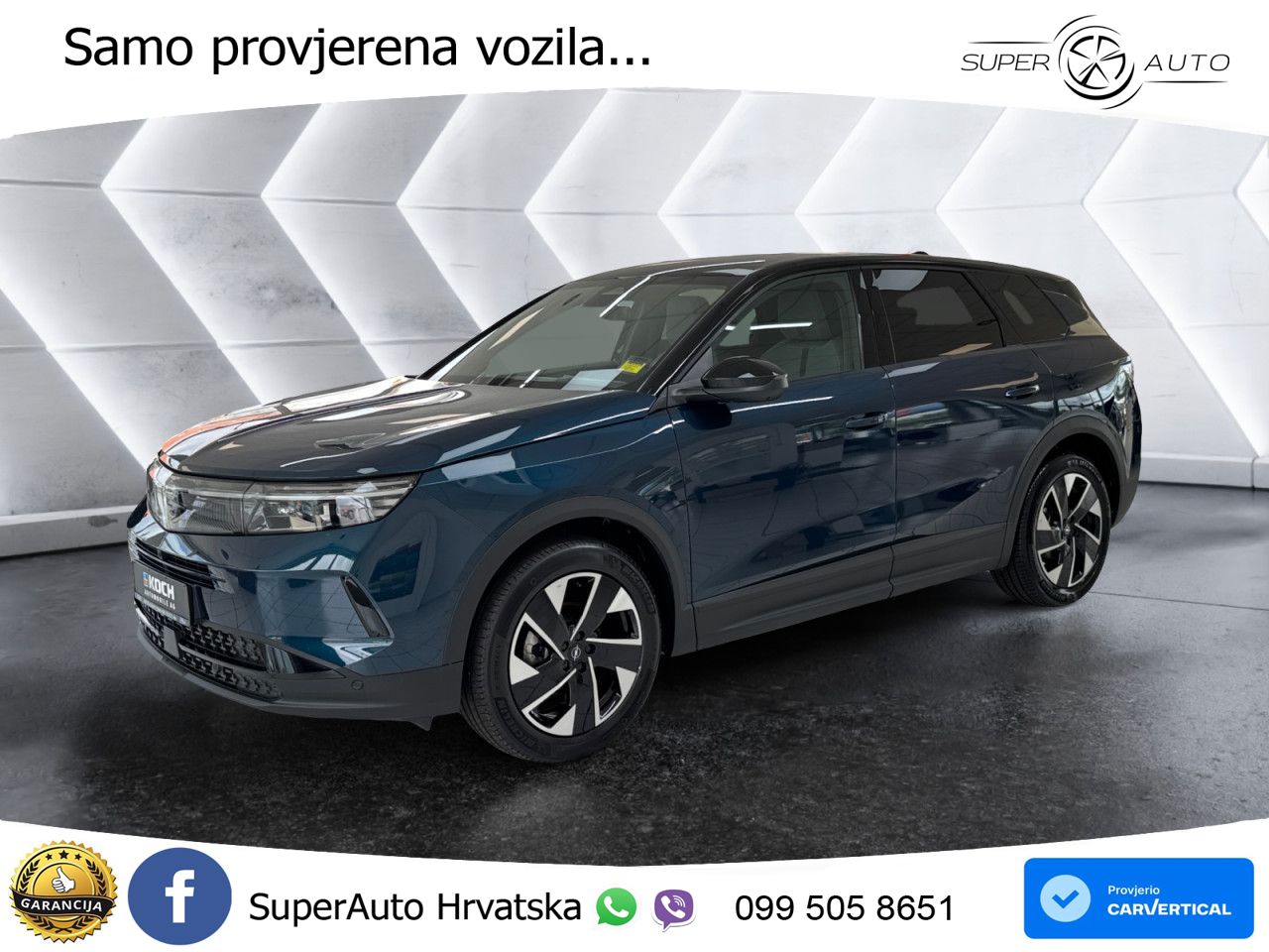 Opel Grandland 1.2 Turbo (145 KS) Hybrid eDCT GS MATRIX+GR SJED+KAM