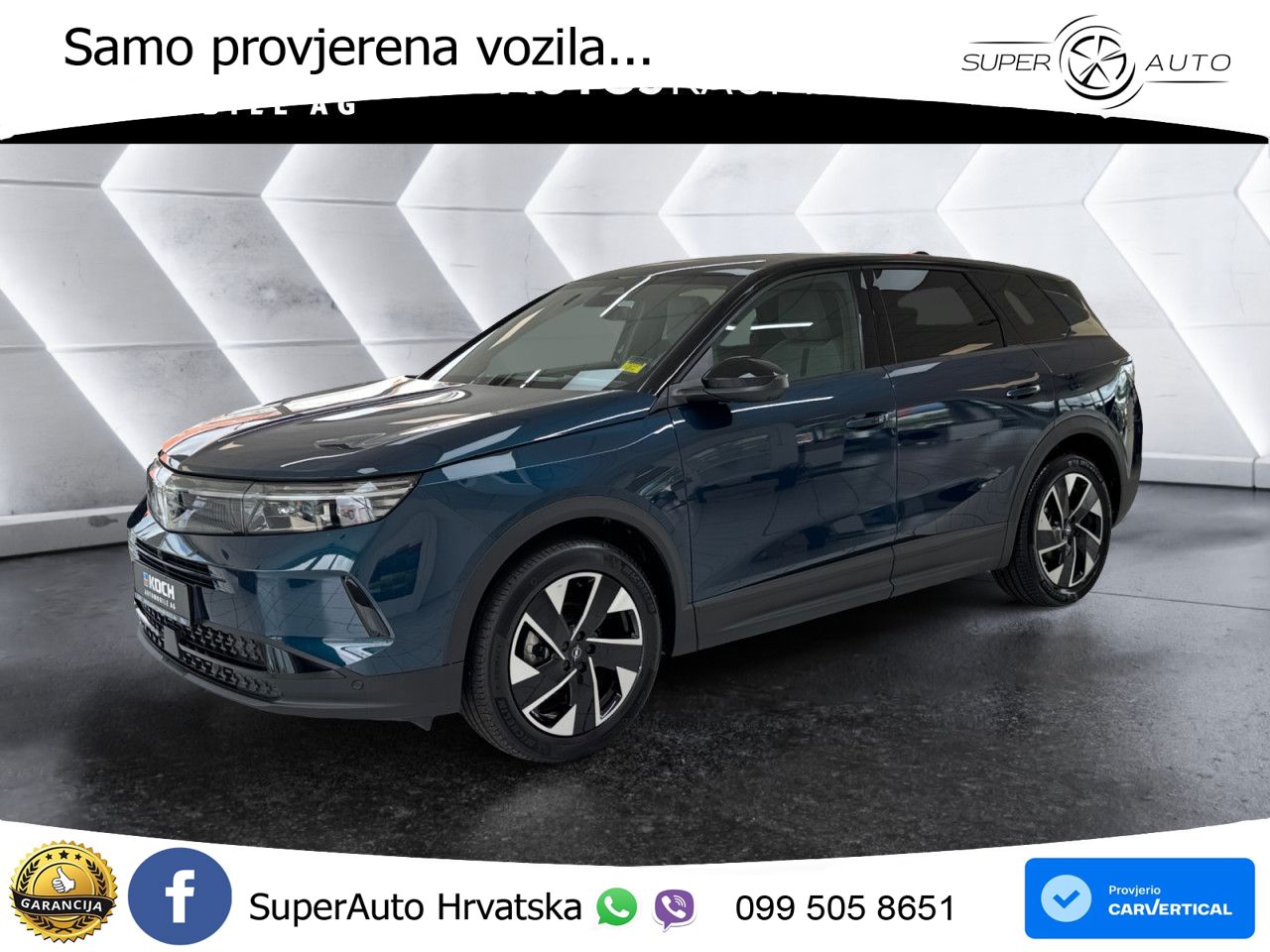 Opel Grandland 1.2 Turbo (145 KS) Hybrid eDCT GS MATRIX+GR SJED+KAM
