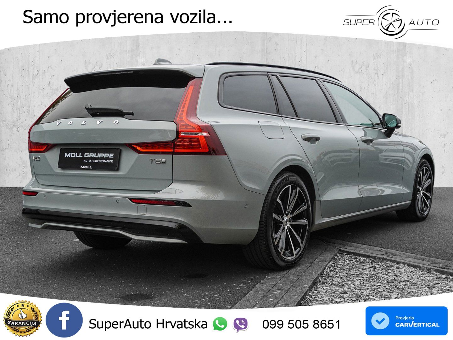 Volvo V60 2.0 T8 AWD Geartronic LED+GR SJED+ACC