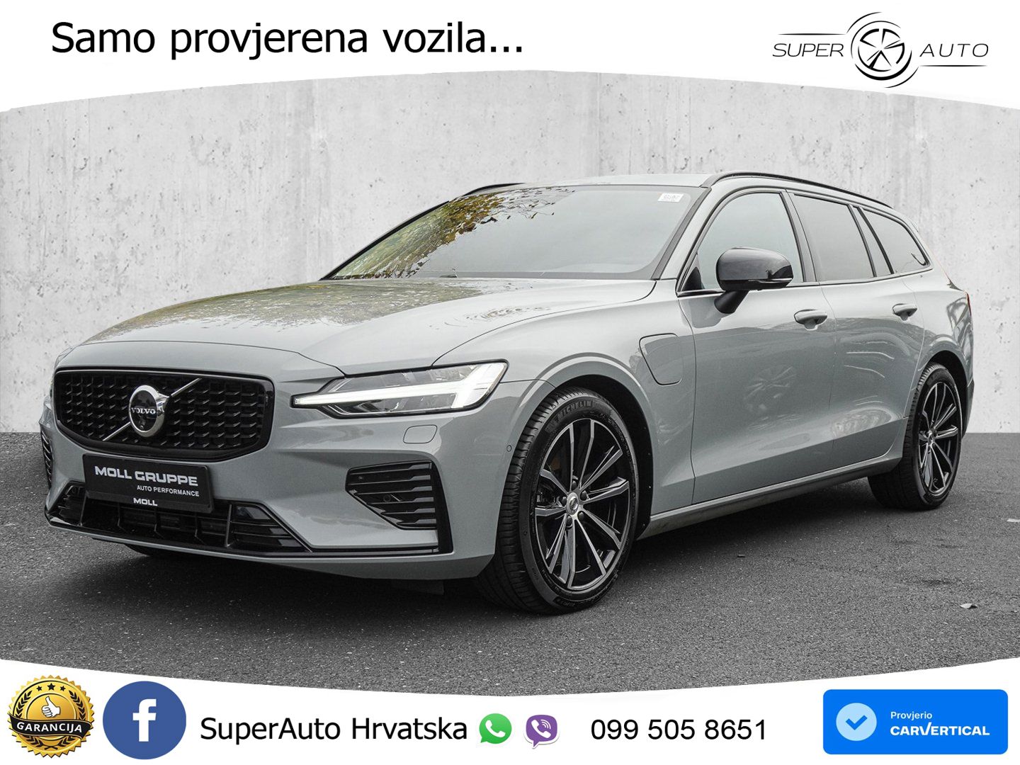Volvo V60 2.0 T8 AWD Geartronic LED+GR SJED+ACC