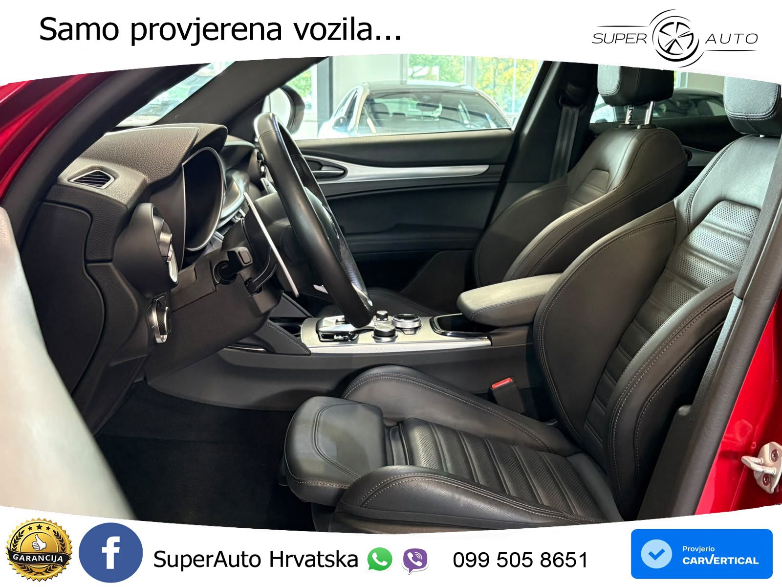Alfa Romeo Stelvio 2.0 Turbo (280 KS) Q4 Automatic LED+GR SJED+ACC