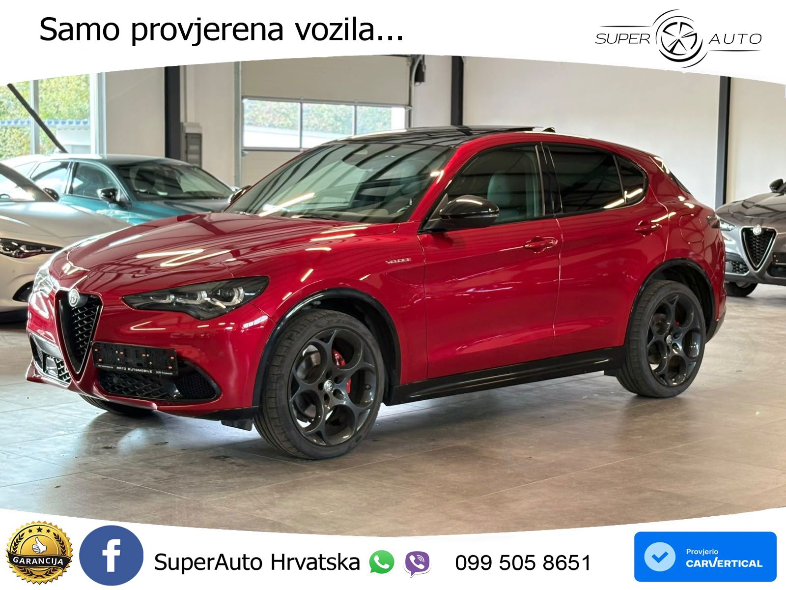 Alfa Romeo Stelvio 2.0 Turbo (280 KS) Q4 Automatic LED+GR SJED+ACC