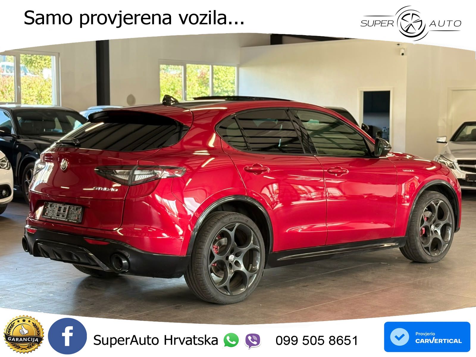 Alfa Romeo Stelvio 2.0 Turbo (280 KS) Q4 Automatic LED+GR SJED+ACC