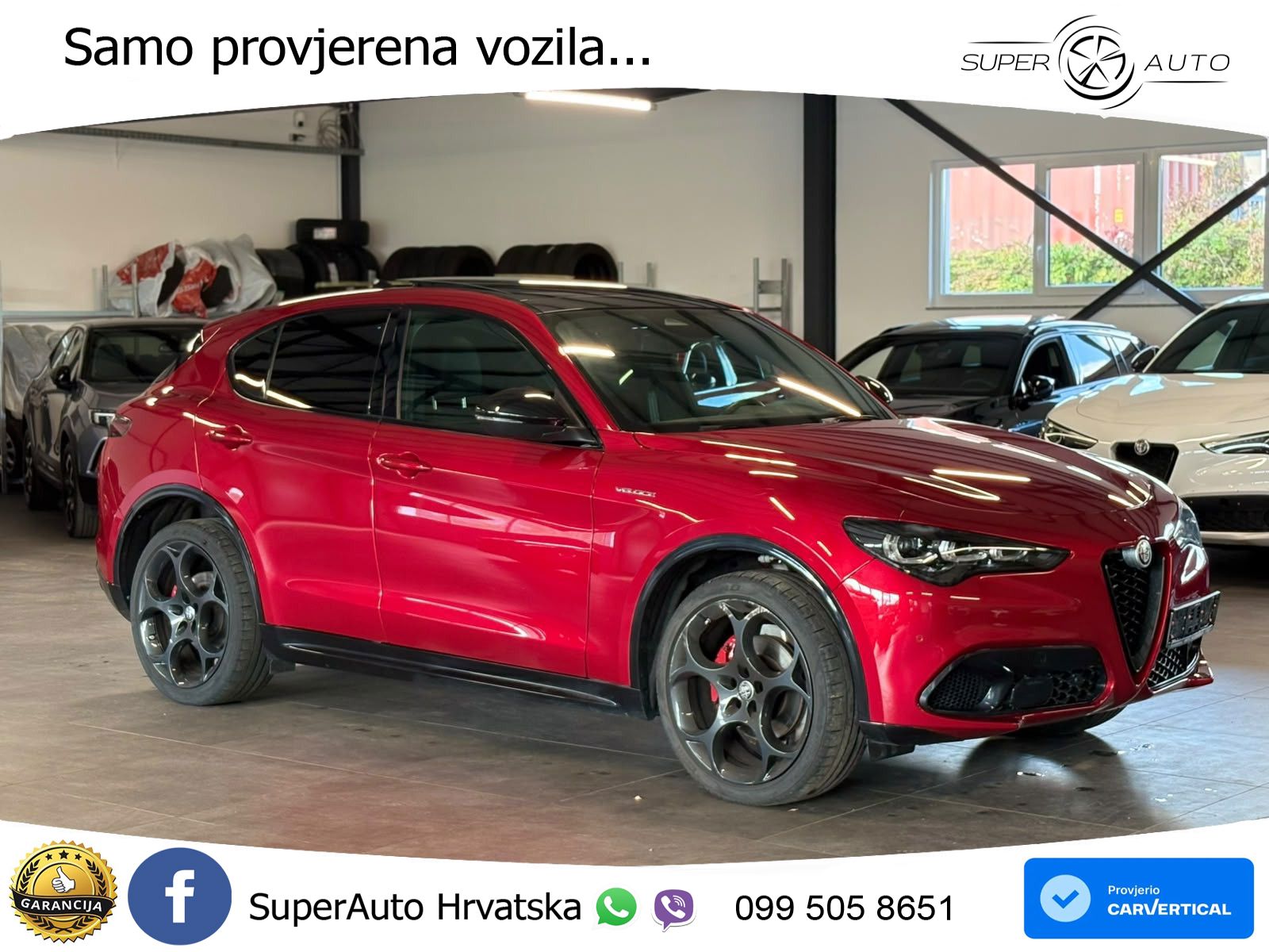 Alfa Romeo Stelvio 2.0 Turbo (280 KS) Q4 Automatic LED+GR SJED+ACC