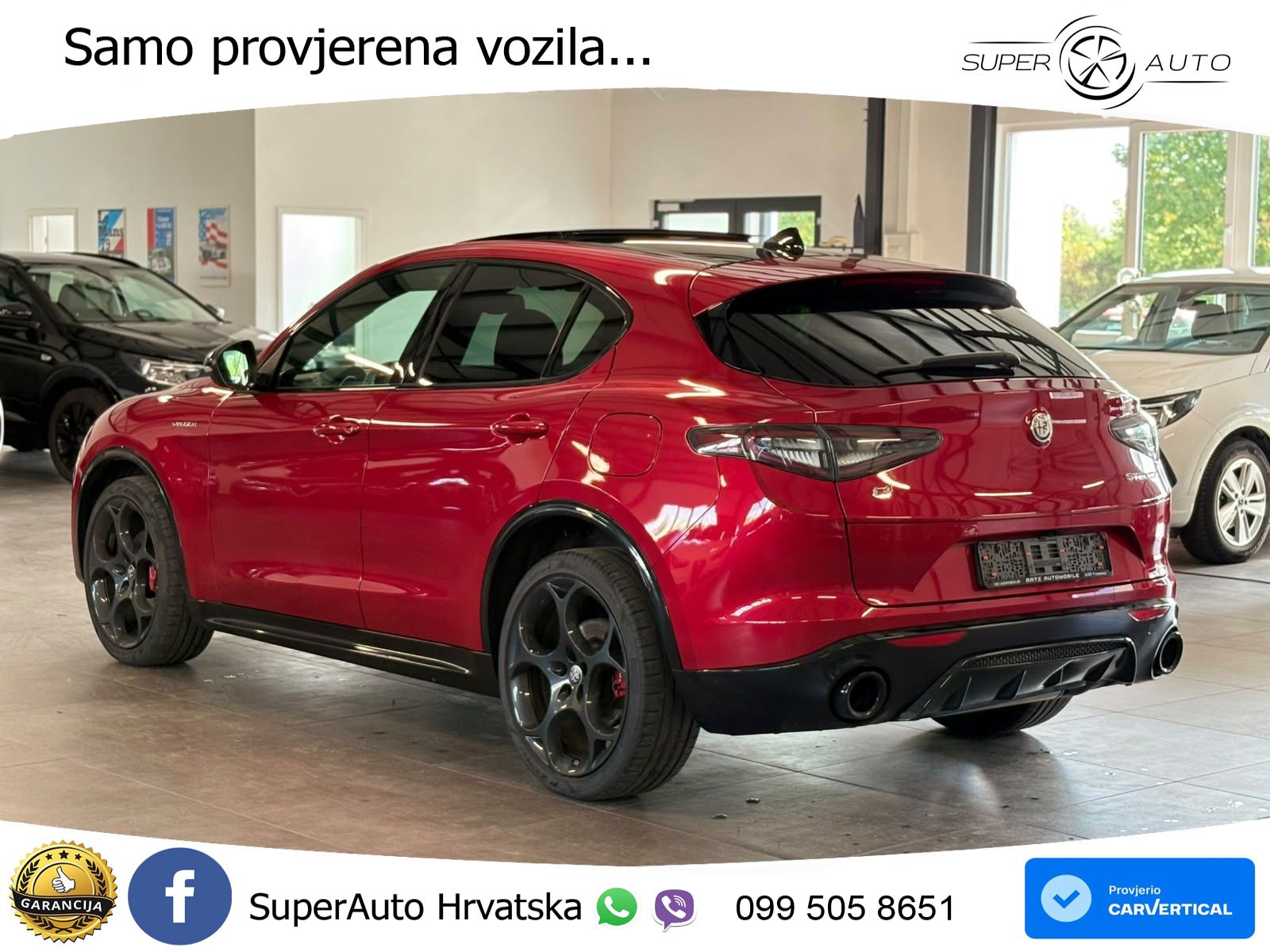 Alfa Romeo Stelvio 2.0 Turbo (280 KS) Q4 Automatic LED+GR SJED+ACC