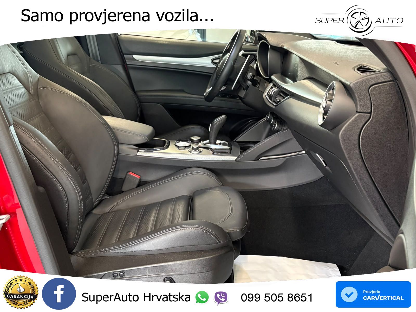 Alfa Romeo Stelvio 2.0 Turbo (280 KS) Q4 Automatic LED+GR SJED+ACC