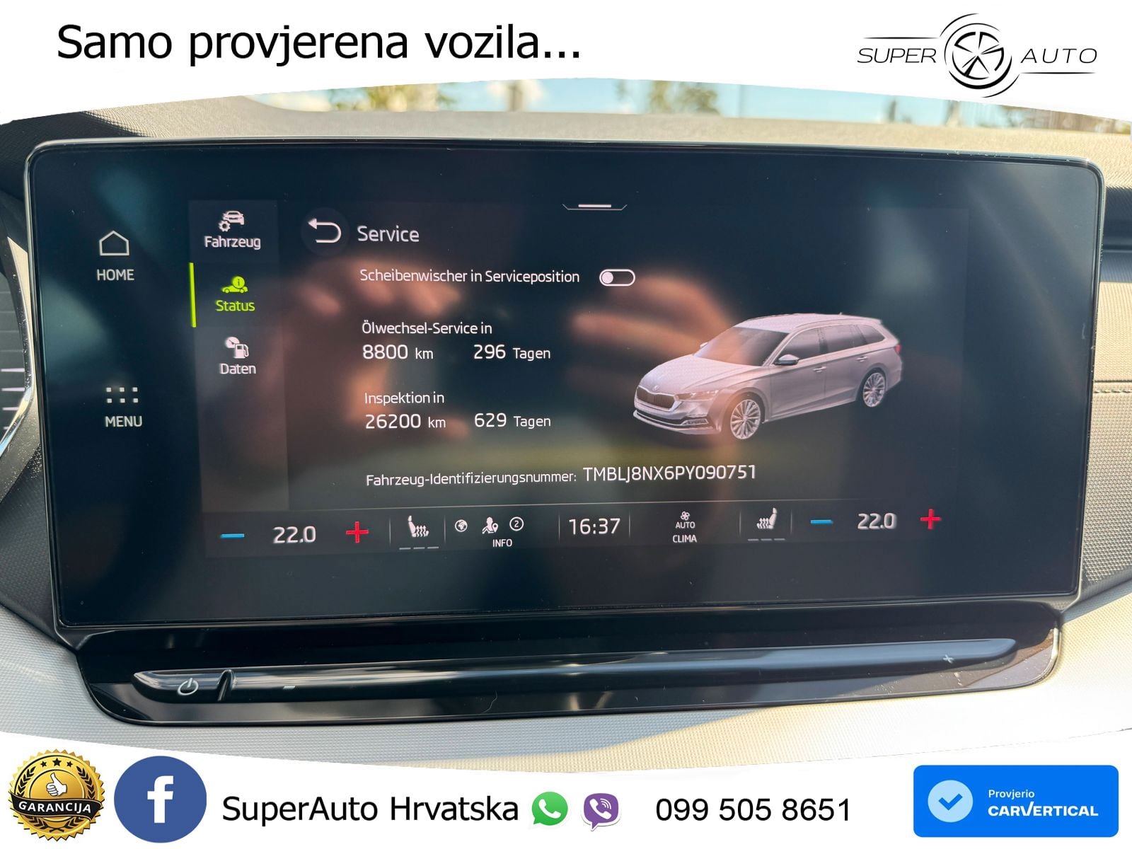 Škoda Octavia Combi 2.0 TDI (150 KS) 4x4 DSG MATRIX+GR SJED+KAM