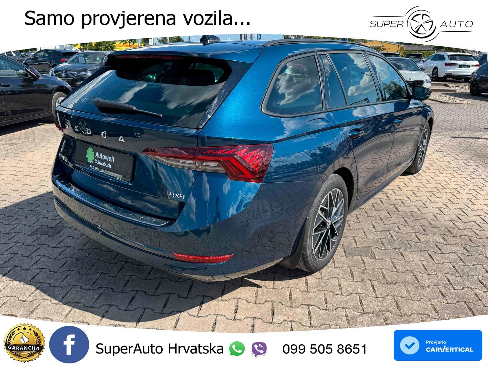 Škoda Octavia Combi 2.0 TDI (150 KS) 4x4 DSG MATRIX+GR SJED+KAM