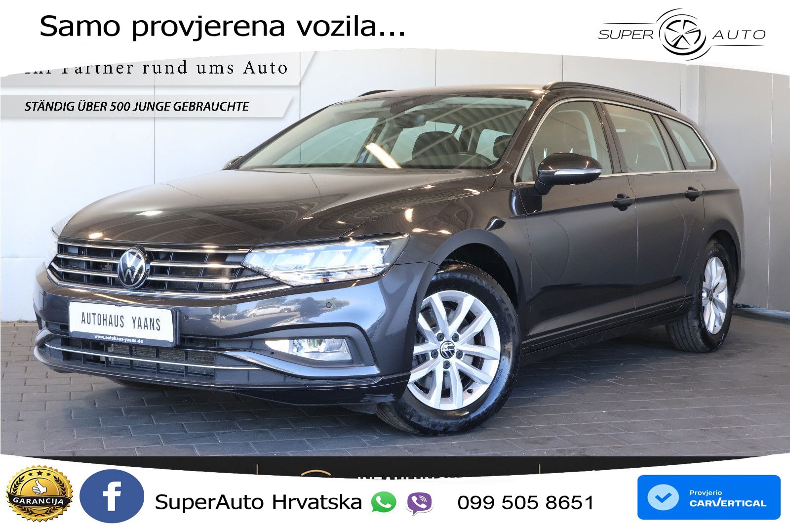 Volkswagen Passat Variant 2.0 TDI (150 KS) DSG Business LED+GR SJED+ACC