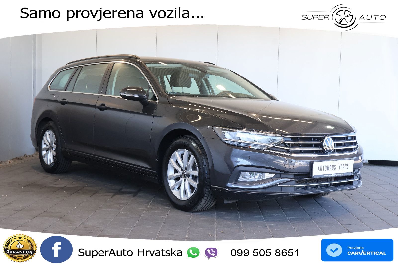 Volkswagen Passat Variant 2.0 TDI (150 KS) DSG Business LED+GR SJED+ACC