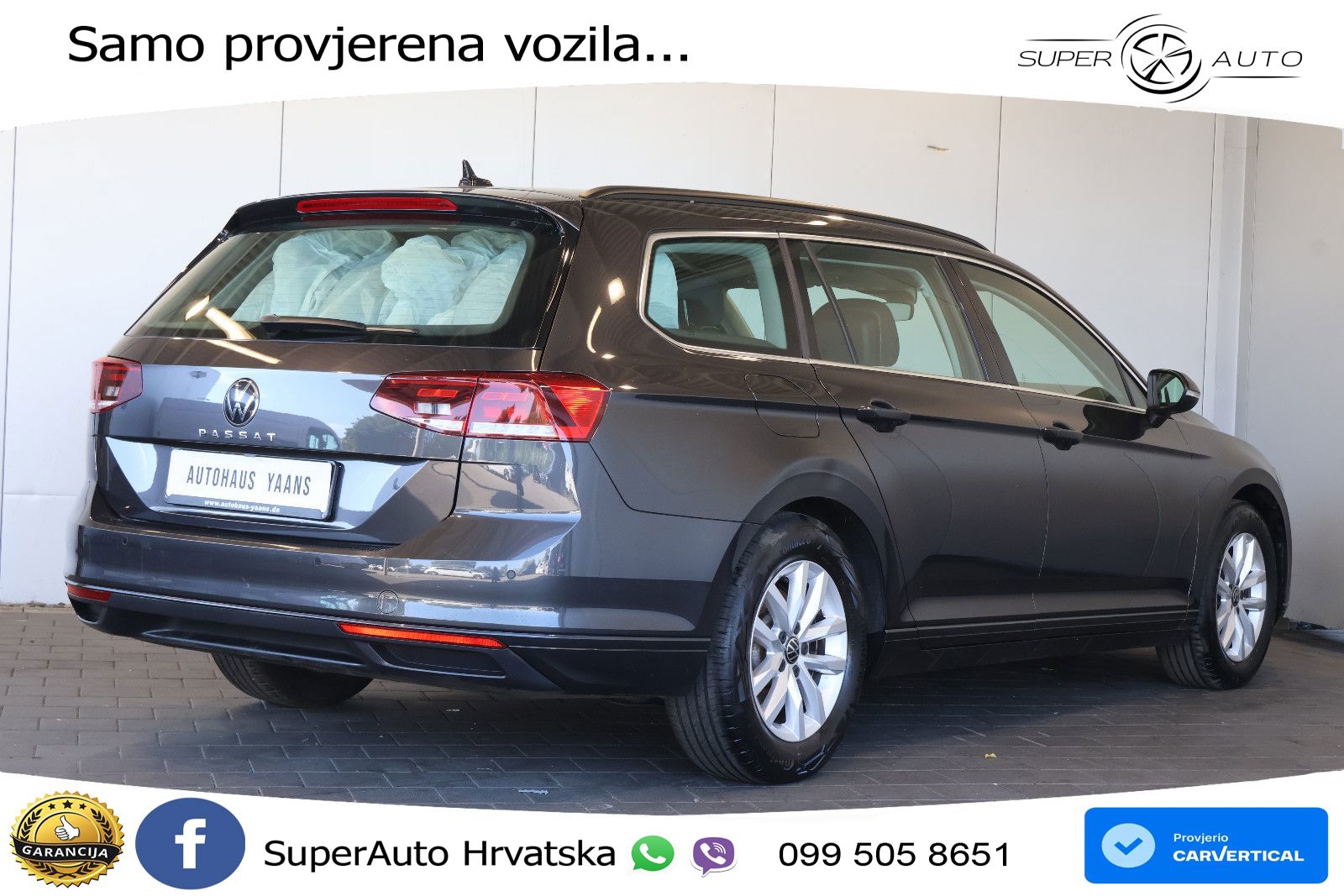 Volkswagen Passat Variant 2.0 TDI (150 KS) DSG Business LED+GR SJED+ACC