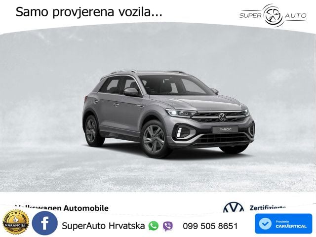 Volkswagen T-Roc 1.5 TSI (150 KS) DSG R-Line LED+GR SJED+ACC