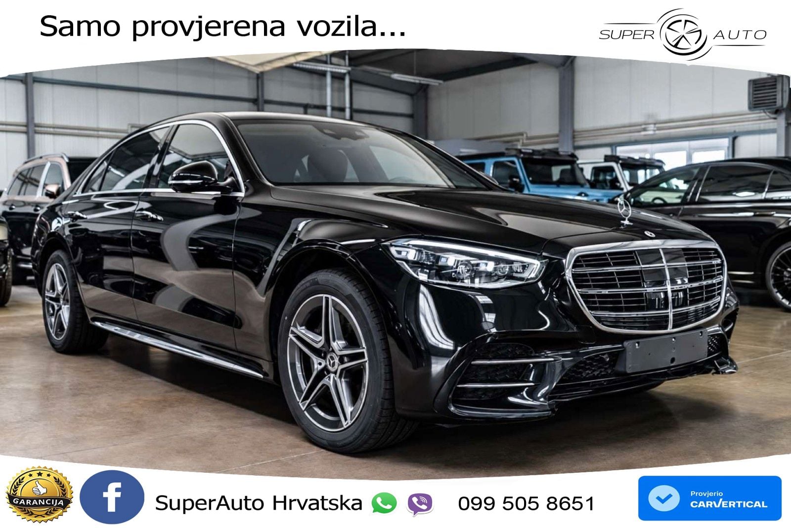 Mercedes S 350d Long (313 KS) EQ Boost 4MATIC 9G-TRONIC AMG LED+GR SJED+ACC