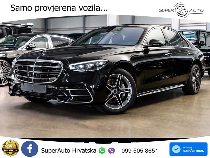 Mercedes S 350d Long (313 KS) EQ Boost 4MATIC 9G-TRONIC AMG LED+GR SJED+ACC