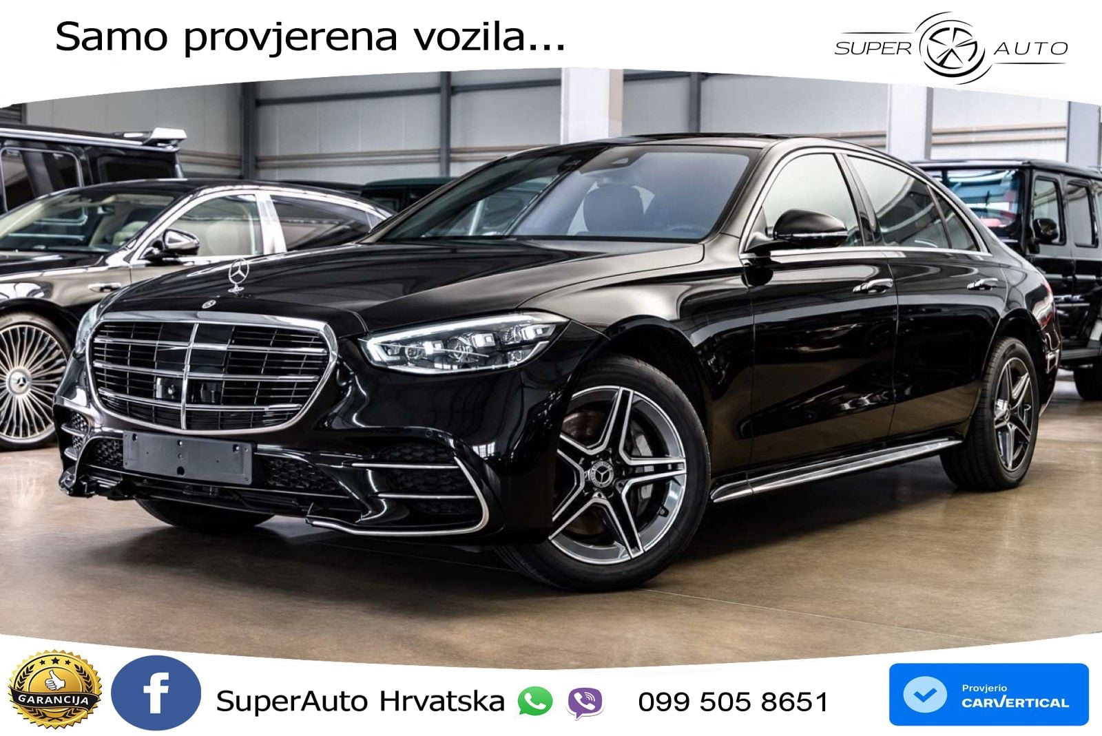 Mercedes S 350d Long (313 KS) EQ Boost 4MATIC 9G-TRONIC AMG LED+GR SJED+ACC