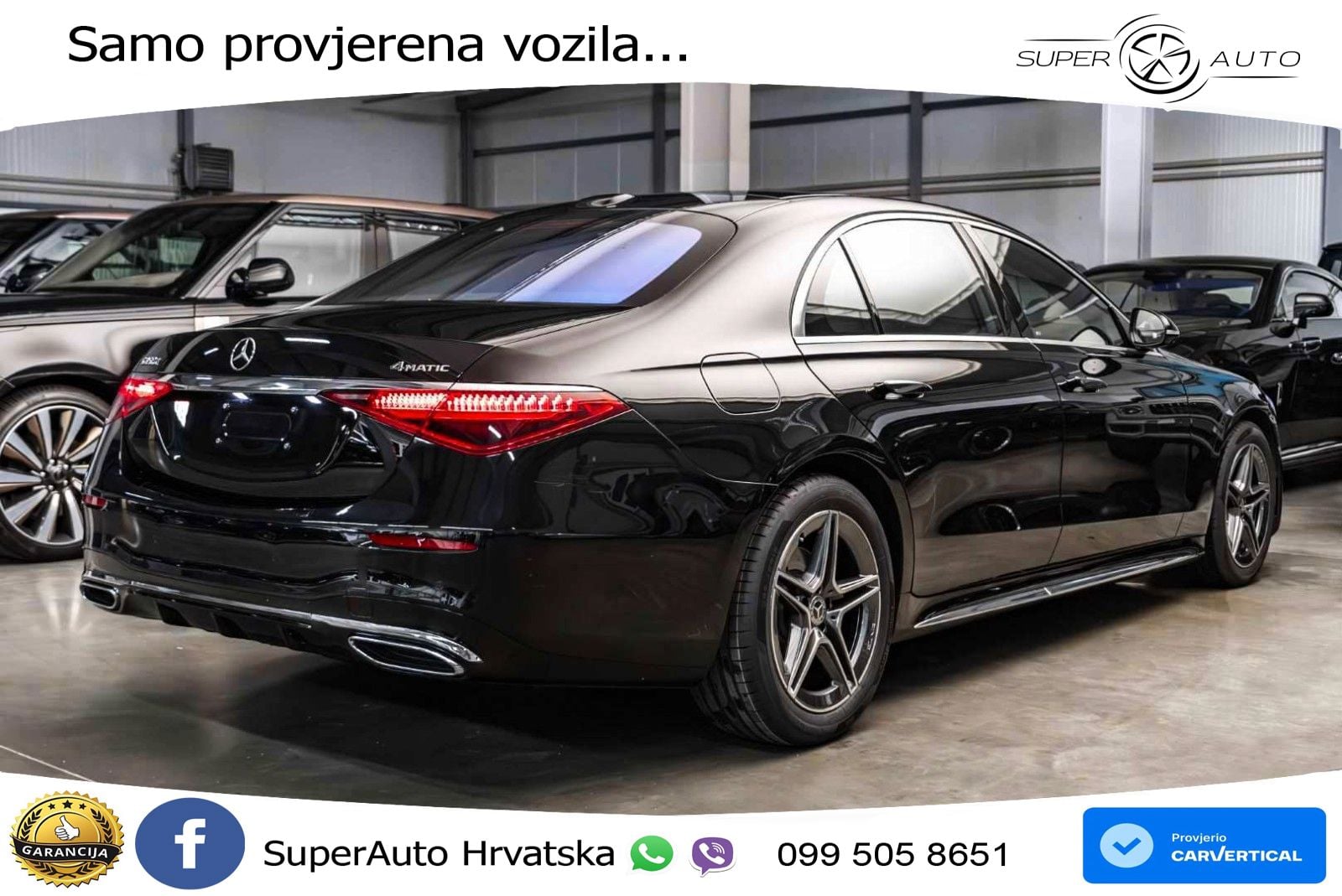 Mercedes S 350d Long (313 KS) EQ Boost 4MATIC 9G-TRONIC AMG LED+GR SJED+ACC