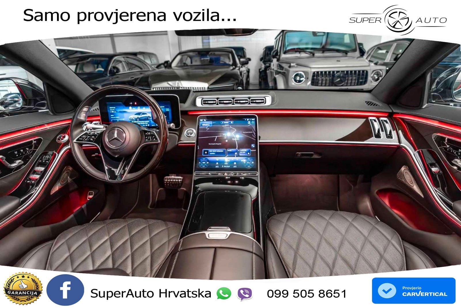 Mercedes S 350d Long (313 KS) EQ Boost 4MATIC 9G-TRONIC AMG LED+GR SJED+ACC