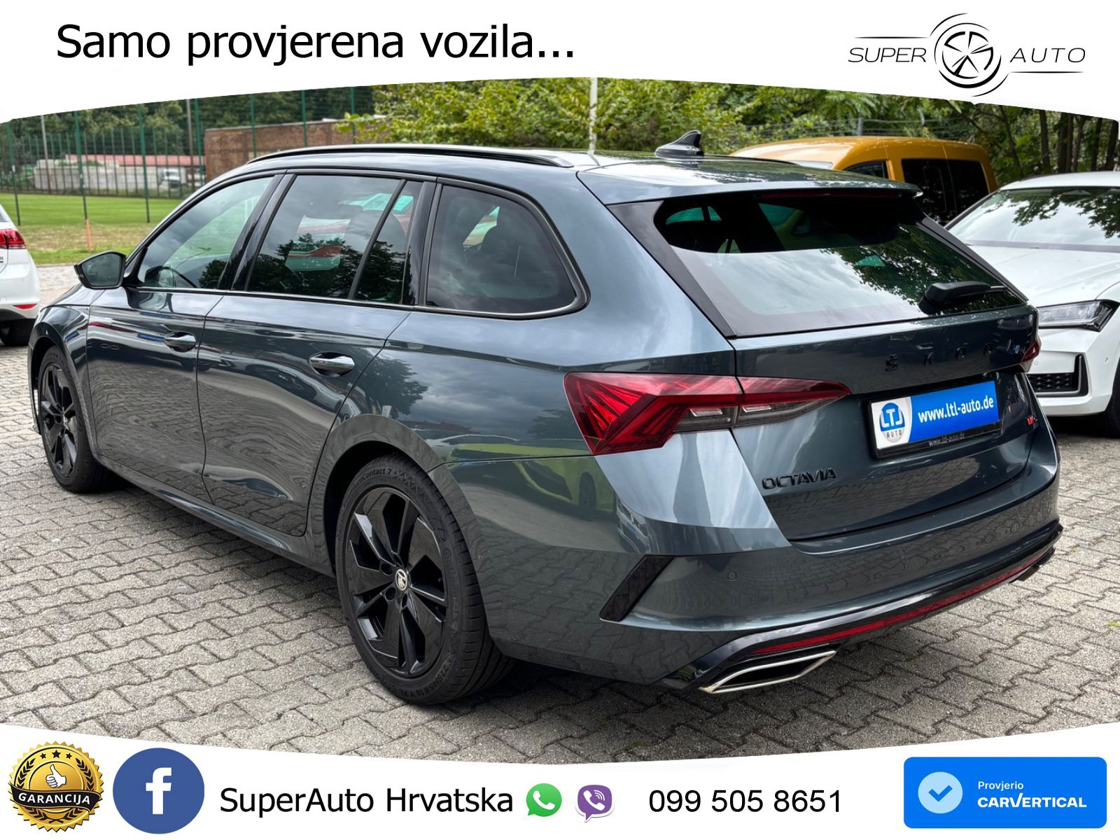 Škoda Octavia Combi RS 2.0 TDI (200 KS) DSG