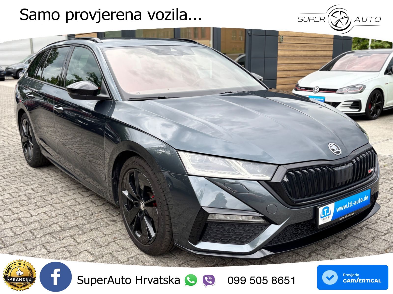 Škoda Octavia Combi RS 2.0 TDI (200 KS) DSG