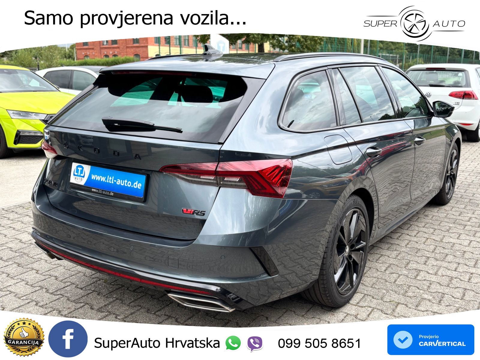 Škoda Octavia Combi RS 2.0 TDI (200 KS) DSG