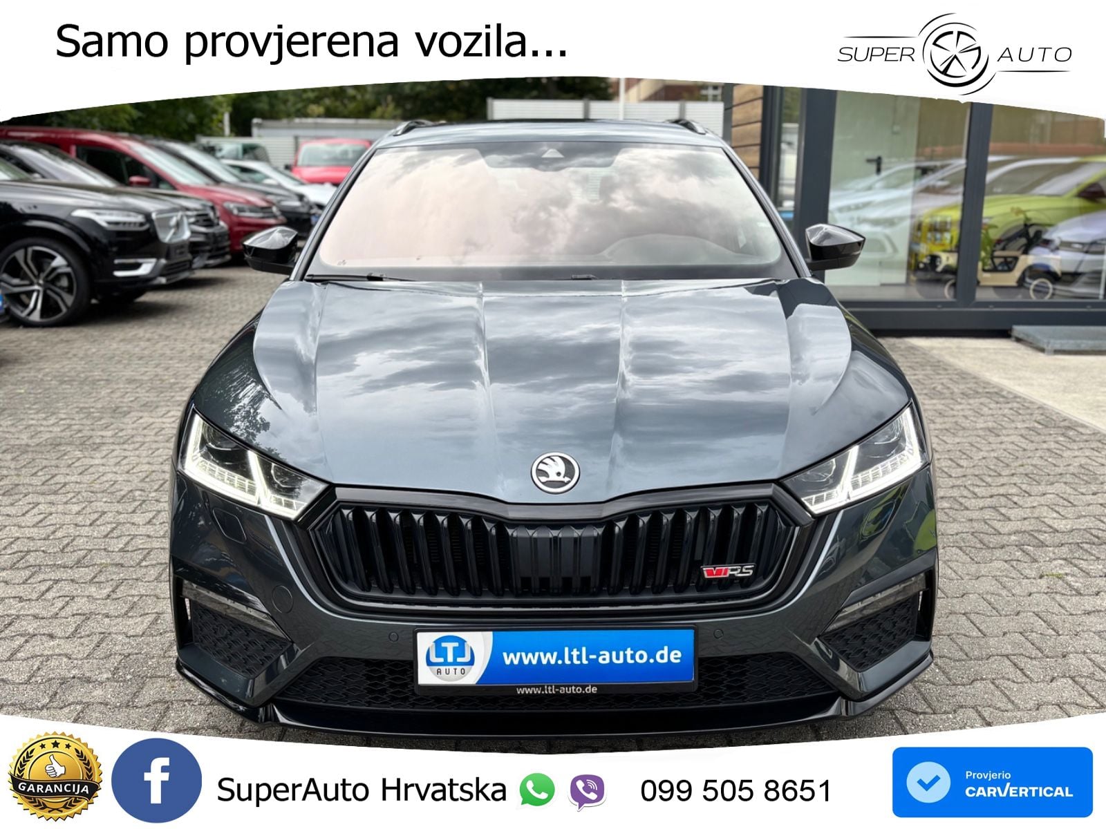 Škoda Octavia Combi RS 2.0 TDI (200 KS) DSG