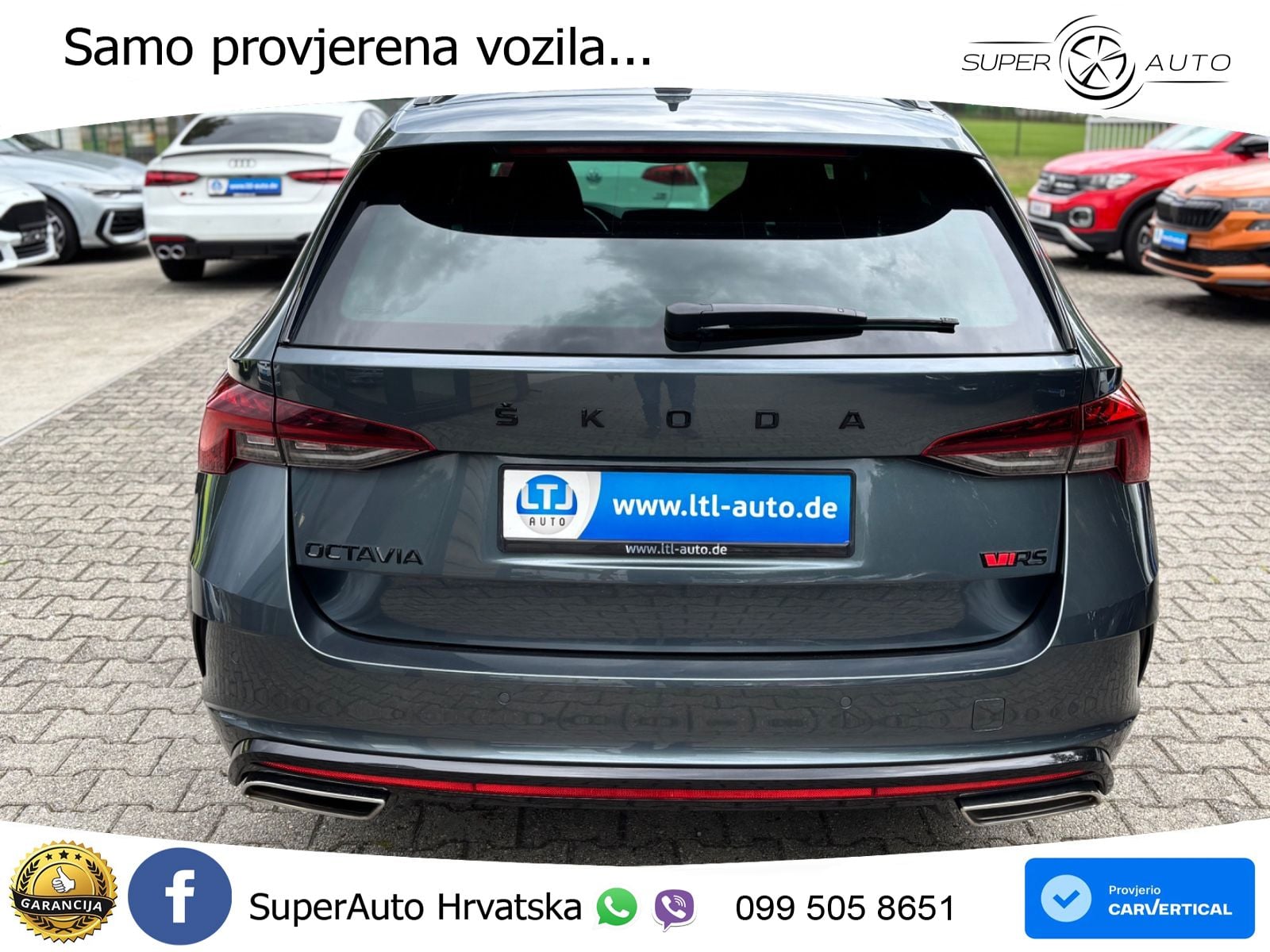 Škoda Octavia Combi RS 2.0 TDI (200 KS) DSG