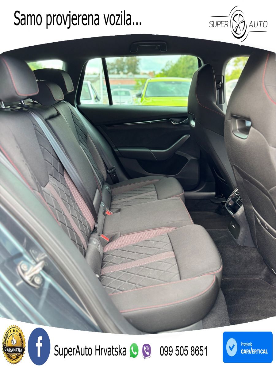 Škoda Octavia Combi RS 2.0 TDI (200 KS) DSG