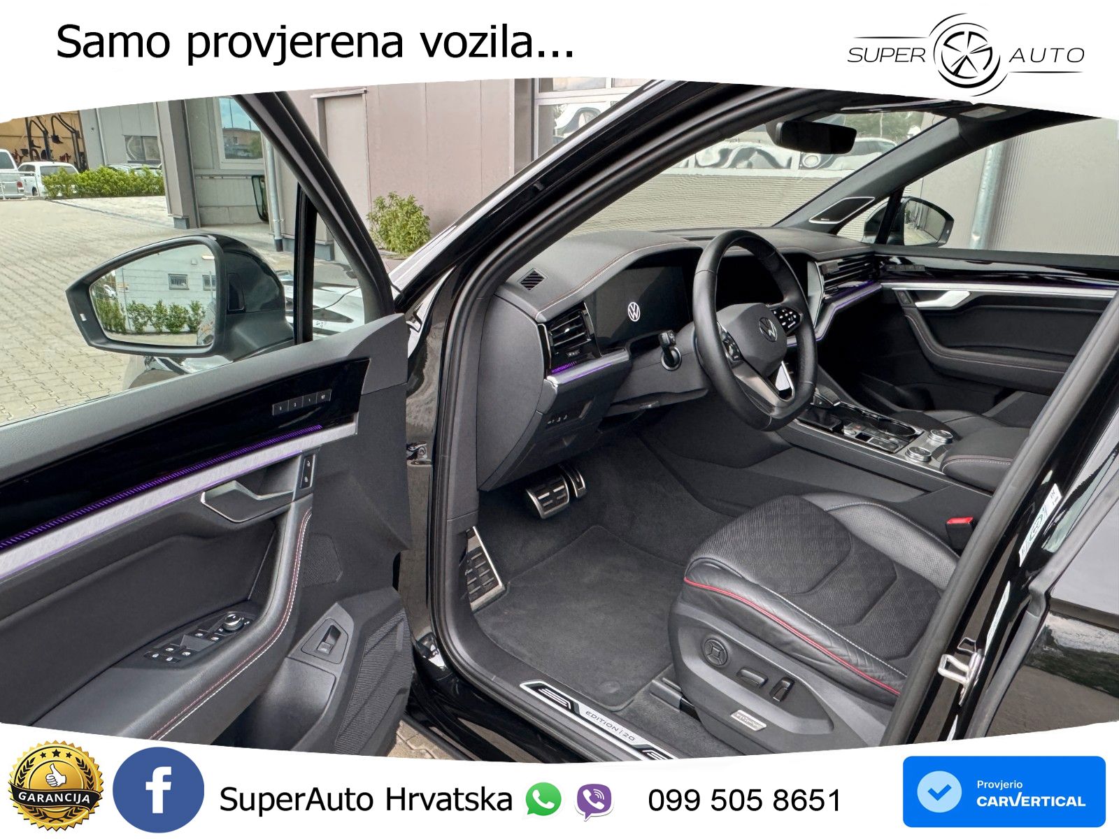 Volkswagen Touareg 3.0 V6 TDI (286 KS) 4MOTION Tiptronic ACC+HEAD+4xGR SJED+360+PANO