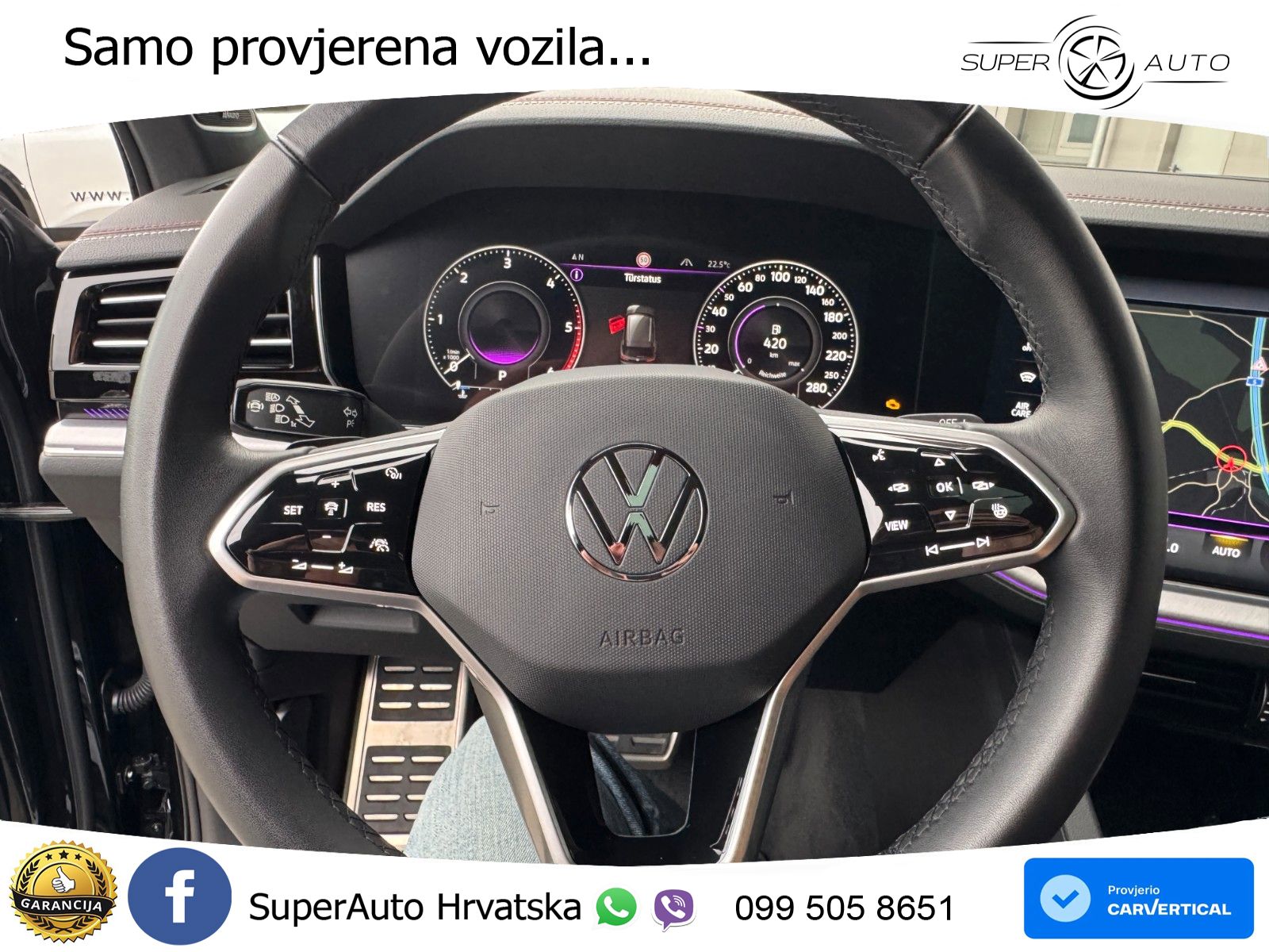 Volkswagen Touareg 3.0 V6 TDI (286 KS) 4MOTION Tiptronic ACC+HEAD+4xGR SJED+360+PANO