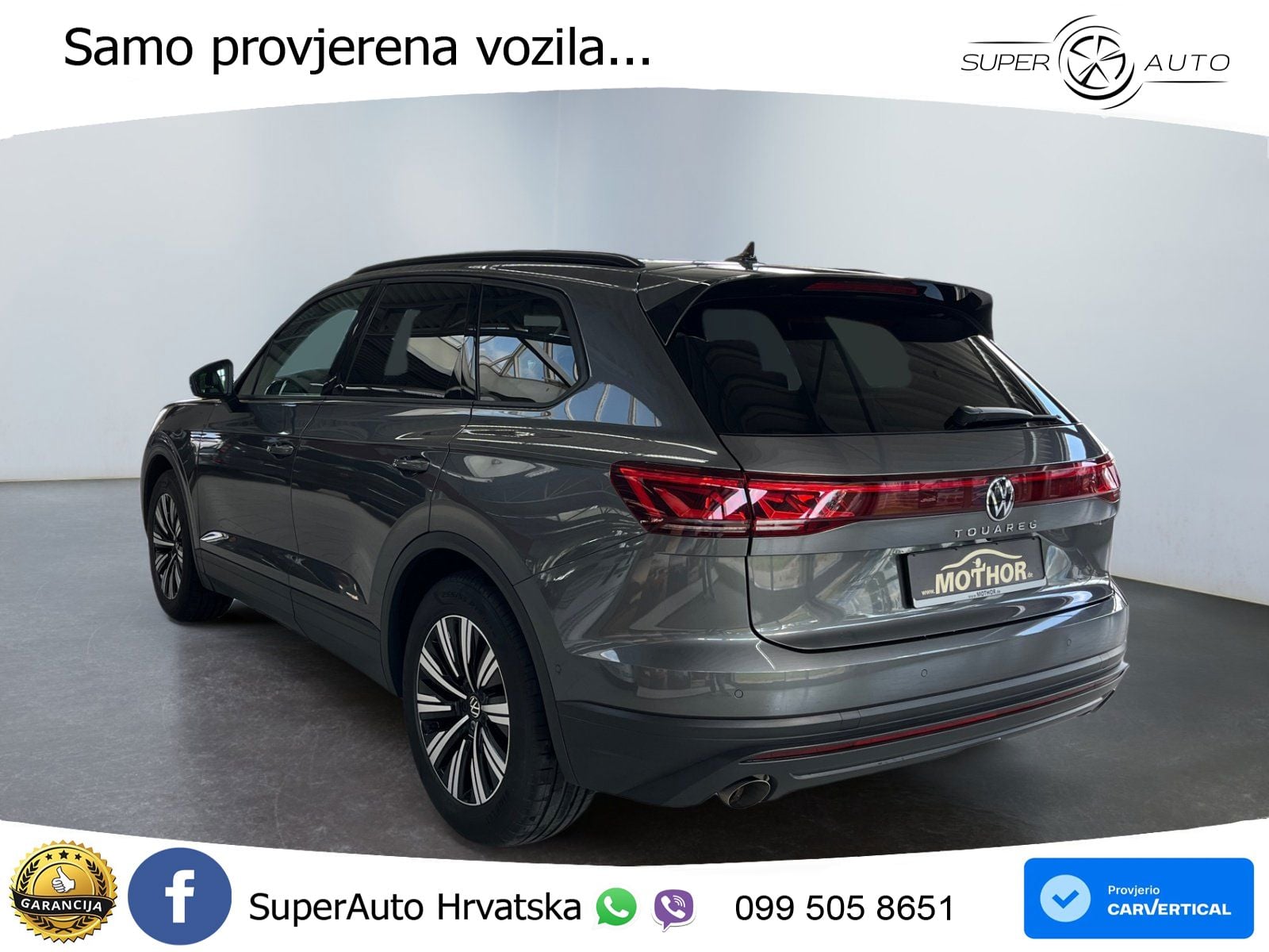 Volkswagen Touareg 3.0 V6 TDI (231 KS) 4MOTION Tiptronic ZRAČNI+ACC+GR SJED+KAM