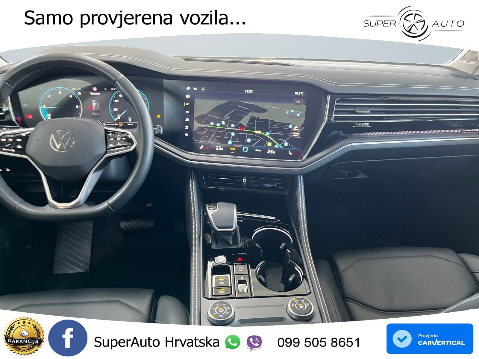 Volkswagen Touareg 3.0 V6 TDI (231 KS) 4MOTION Tiptronic ZRAČNI+ACC+GR SJED+KAM